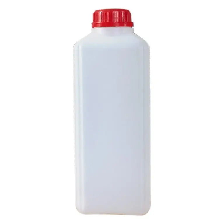 1 Litre Rectangular Oil Bottle – Heavy-Duty Plastic, Leak-Proof, Space-Saving Design – Best-Selling for Automotive & Industrial Use