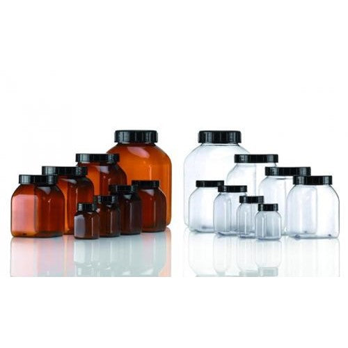 Series 310 Wide Neck Plastic Containers – PVC, Tamper Evident, Leakproof Storage Jars for Food & Liquids