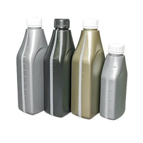 Rectangular 1L Oil Bottle – 30% Recycled Plastic (PCR), Durable & Leak-Proof – Best-Selling Eco Packaging for Automotive & Industrial Use