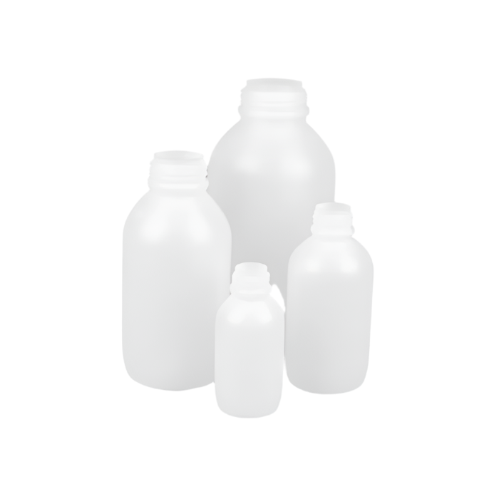 Medium Neck Graduated Plastic Bottle Series 307 HDPE – Durable and Versatile for Liquid Storage