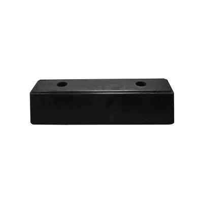 Rectangular Rubber HGV Bumper – 425 x 120 x 100mm | Heavy Duty Sacrificial Impact Protection for Lorries & Loading Docks