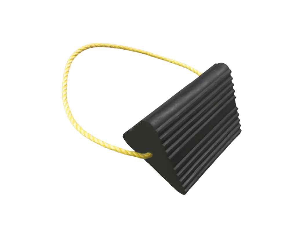 Rubber Aircraft Wheel Chock - 225 x 195 x 250mm