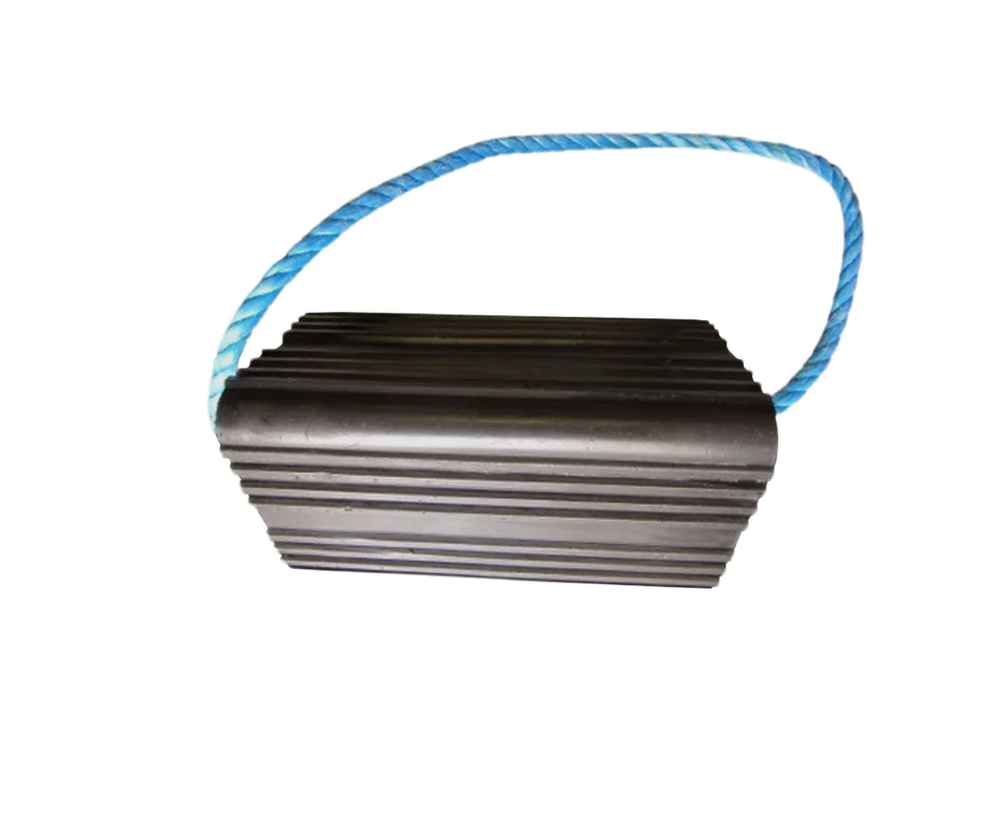 Rubber Aircraft Wheel Chock - 170 x 155 x 250mm