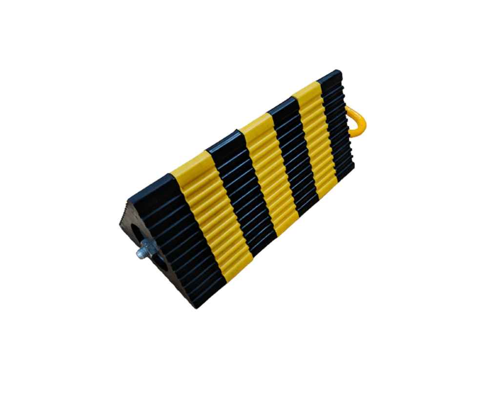 Cast Steel Handle Wheel Chock - 175mm x 150mm x 366mm