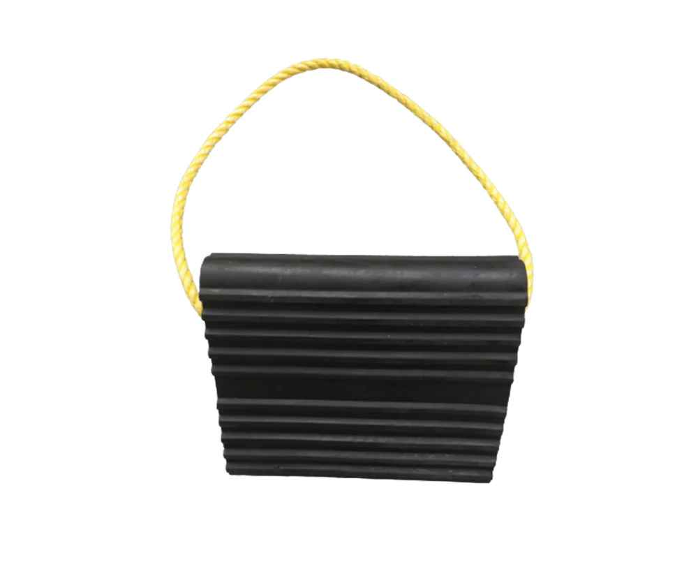 Rubber Aircraft Wheel Chock - 225 x 195 x 250mm