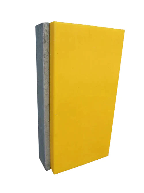 Rubber & Steel Dock Bumper with Fixings 465 x 275 x 110mm