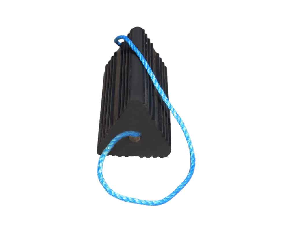 Rubber Aircraft Wheel Chock - 170 x 155 x 333mm