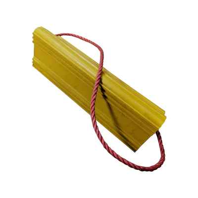 Rubber Aircraft Wheel Chock - 175mm x 160mm x 333mm