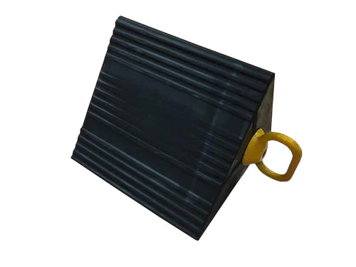 Wheel Chock With Cast Handle - 400 x 300 x 245mm high