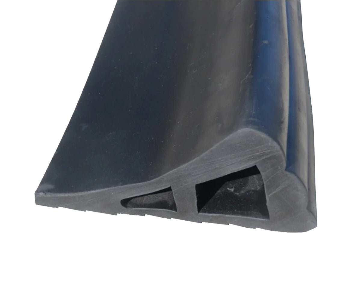 Rubber Wheel Chock - 157 x 72 x 1000mm
