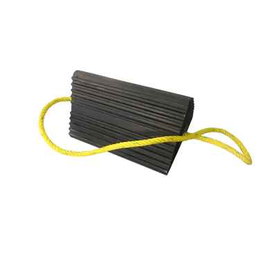 Rubber Aircraft Wheel Chock - 225 x 195 x 333mm