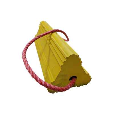 Rubber Aircraft Wheel Chock - 175mm x 160mm x 333mm