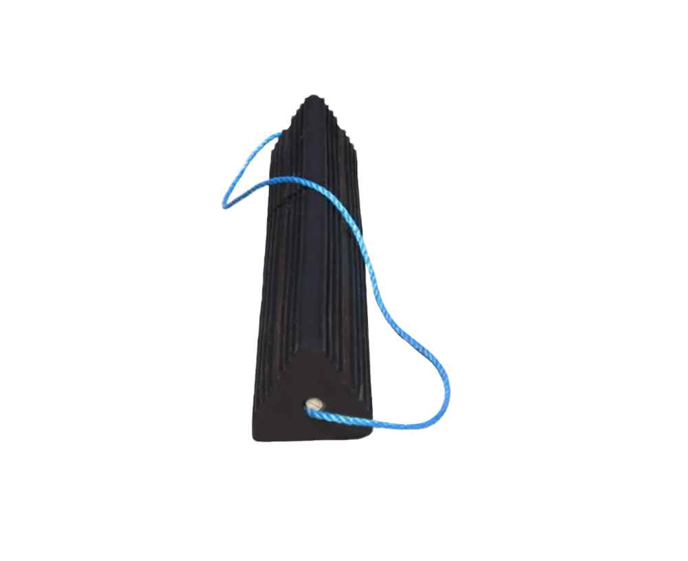 Rubber Aircraft Wheel Chock - 170 x 155 x 1000mm