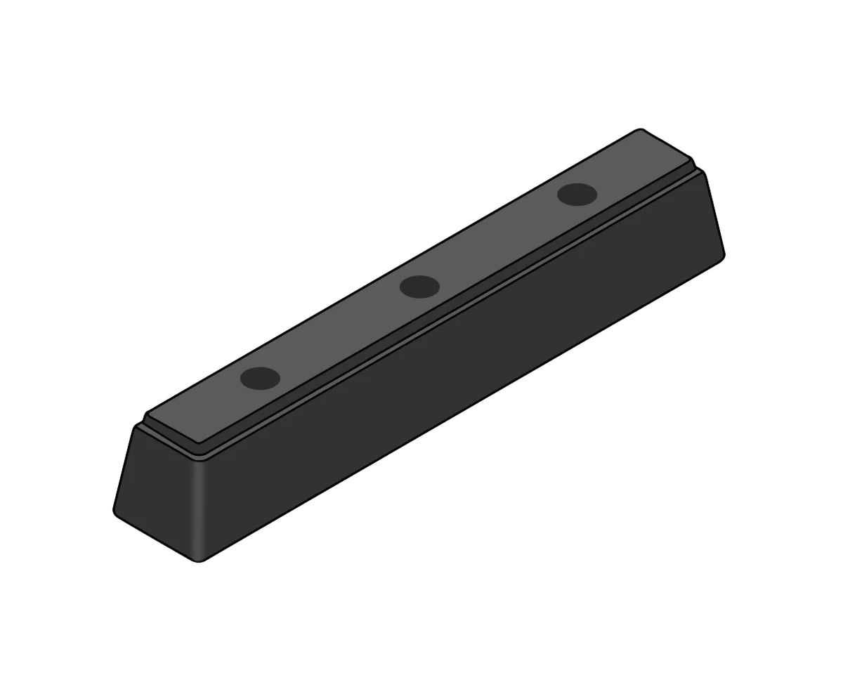Small Rubber Dock Bumper 490 x 80 x 80mm