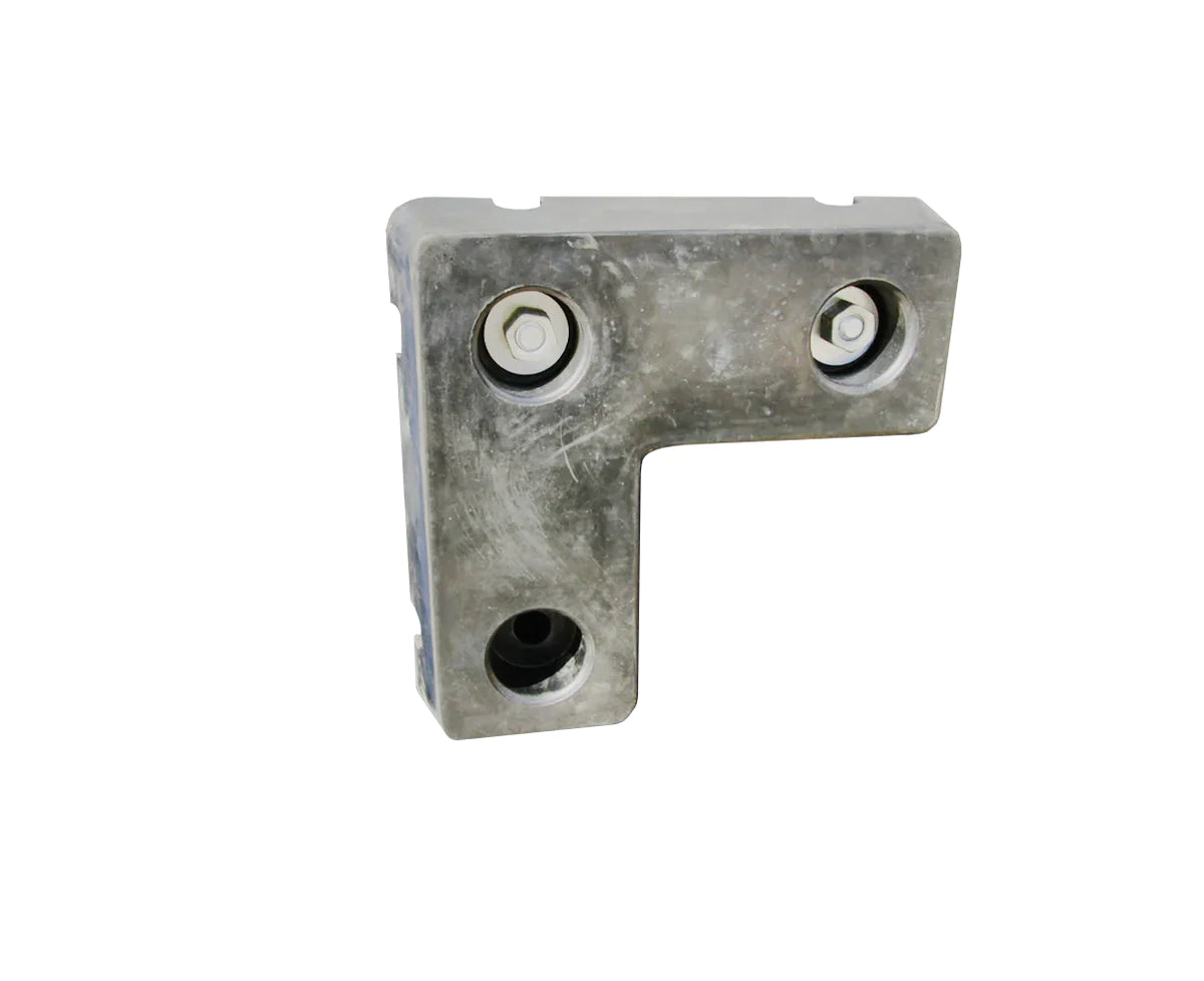L Shaped Rubber Dock Bumper 440 x 440 x 95mm