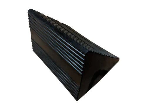 Wheel Chock With Cast Handle - 400 x 300 x 245mm high