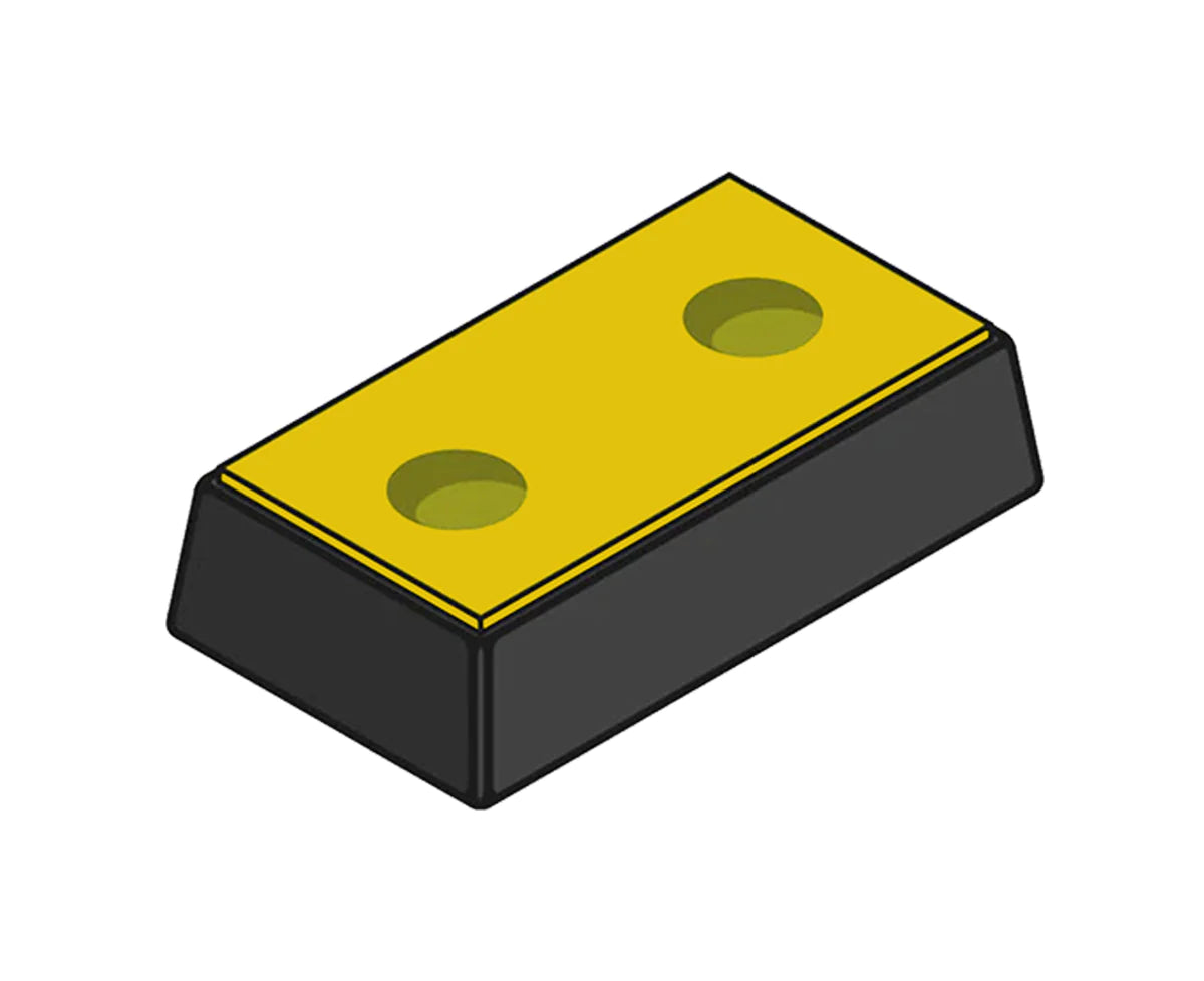 SBR Yellow Rubber Dock Bumper