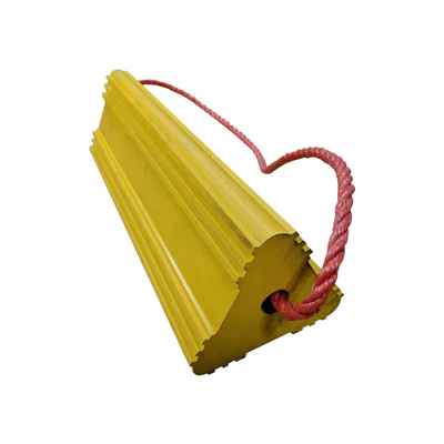 Rubber Aircraft Wheel Chock - 175mm x 160mm x 333mm