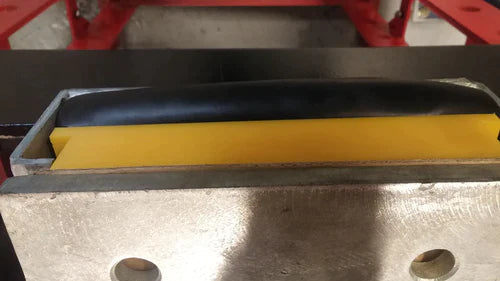 Rubber & Steel Dock Bumper with Fixings 465 x 275 x 110mm