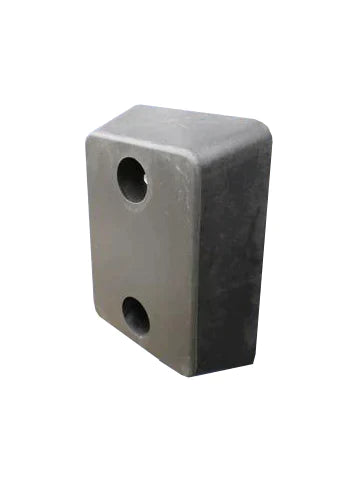 Extended Rubber Dock Bumper - 448 x 248 x 153mm