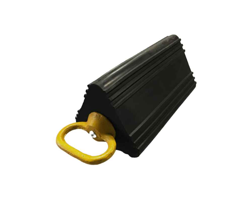 Rubber Aircraft Wheel Chock - 170 x 155 x 500mm