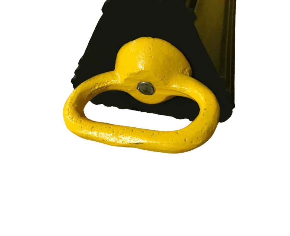 Rubber Aircraft Wheel Chock - 170 x 155 x 333mm