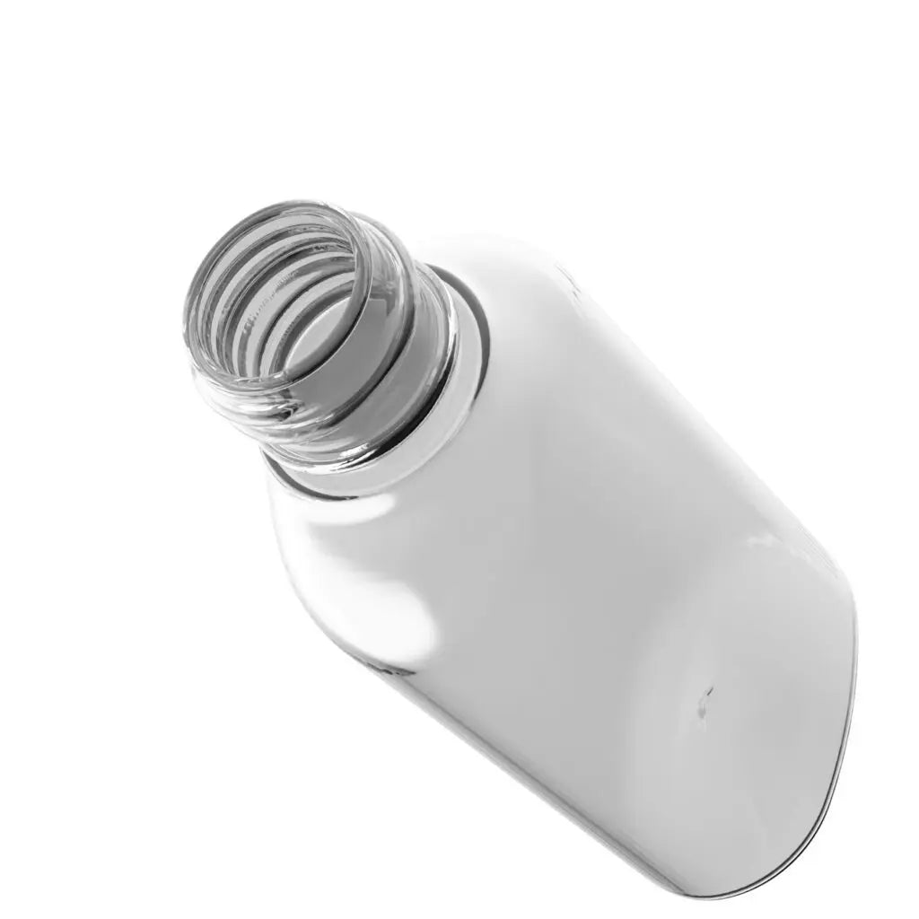 75ml Plastic PET Oval Bottle (Pack of 10) – Compact, Lightweight, and Durable, Ideal for Travel and Personal Care Products