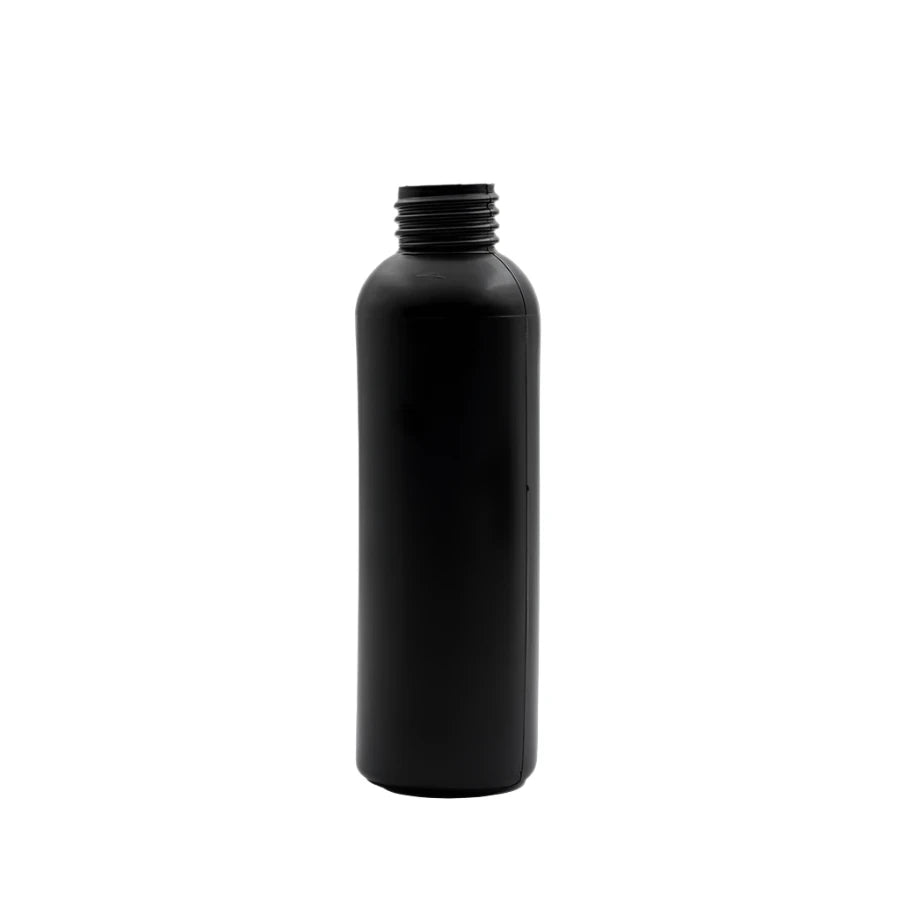 Plastic Black PET Boston Bottles (Pack of 10) – Tall Design, Durable 1-Liter Capacity, UV-Resistant for Light-Sensitive Liquids, Recyclable