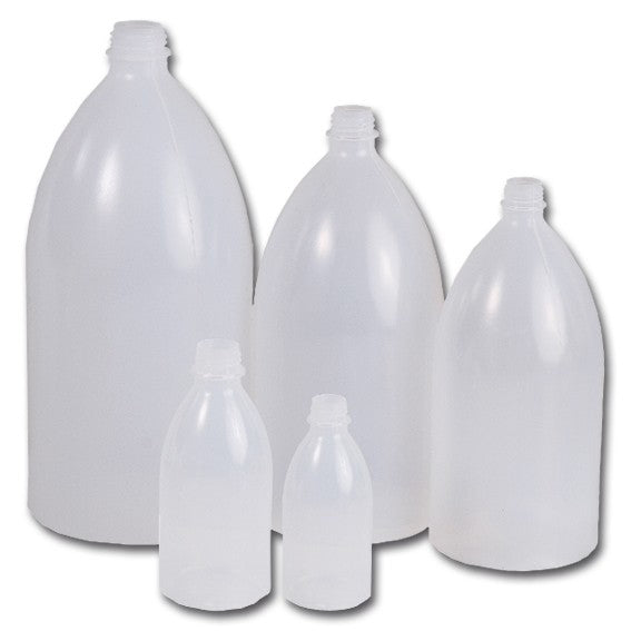 Series 301 LDPE Narrow Neck Plastic Bottle – Available with Standard, Dropper, or Washbottle Cap Options