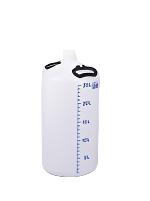 Plastic Carboy Series 350 HDPE – Blue Graduations, Screw Closure, No Stopcock