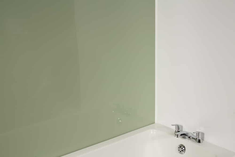 Avocado Gloss PVC Wall Cladding Sheet