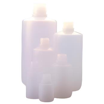 Narrow Neck Reagent Bottle - Series 310 HDPE (Natural/White) for Laboratory Use