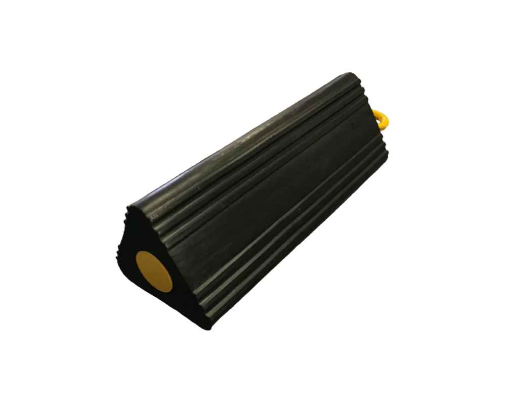 Rubber Aircraft Wheel Chock - 170 x 155 x 500mm