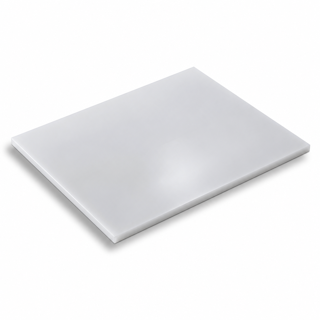 High Density Polyethylene Natural Sheet for Food Industry Applications 1mm to 12mm thick