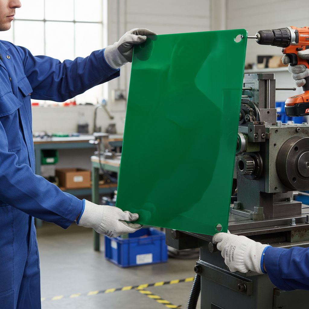 Premium Green Acrylic Sheet 650 - Cut to Size with Multiple Edge Finishes for Versatile Applications