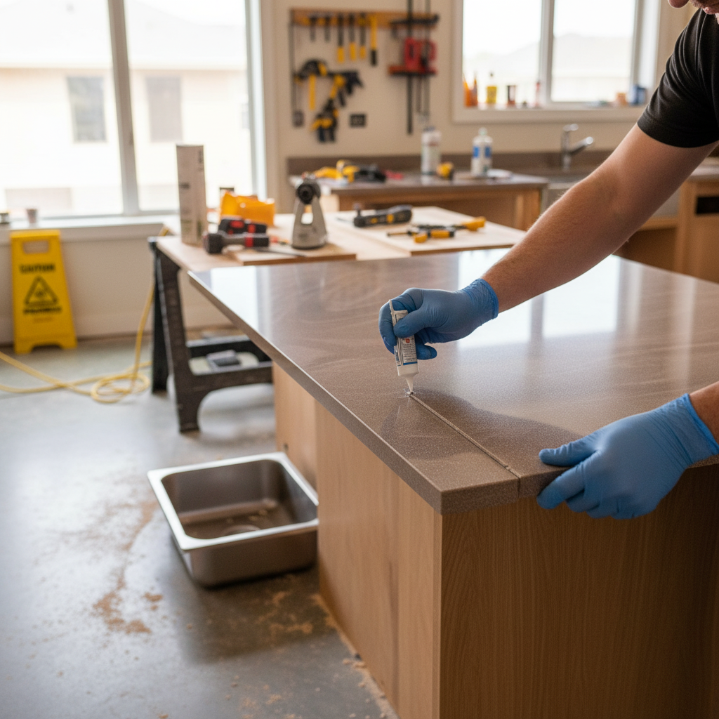 Premium Solid Surface Material - Cocoa Prima with Durable, Hygienic Properties for Versatile Applications