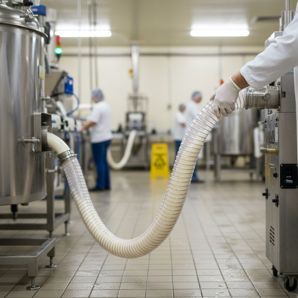 Premium Lightweight and Flexible TPU Hose with Copper Plated Steel Helix for Industrial Applications