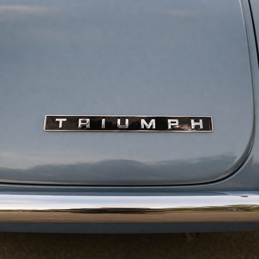 Metal Enamelled Badge – Fits Triumph GT6, Spitfire & Stag
