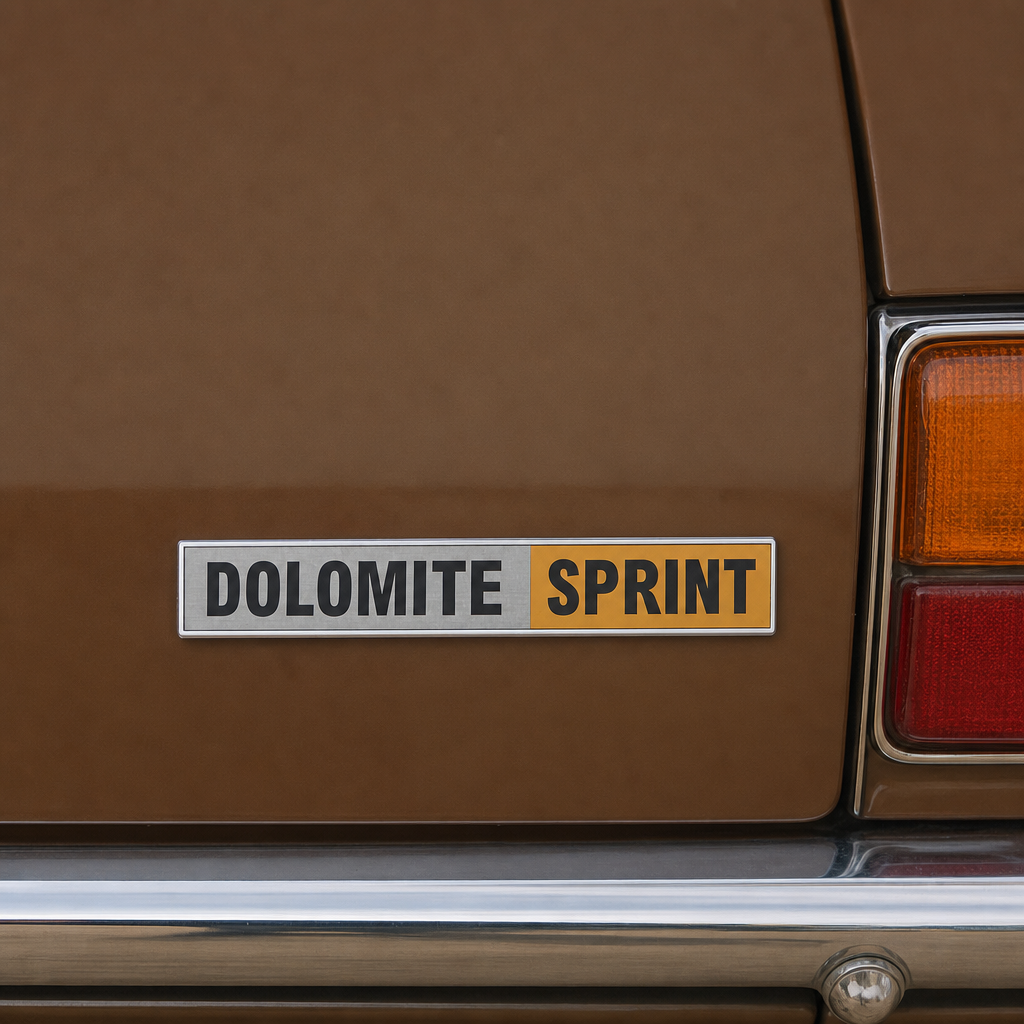 Boot Badge – Fits Triumph Dolomite Sprint (OEM ZKC3062)