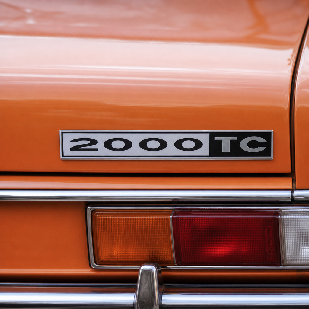 Boot Lid Badge – Fits Rover P6 2000 TC