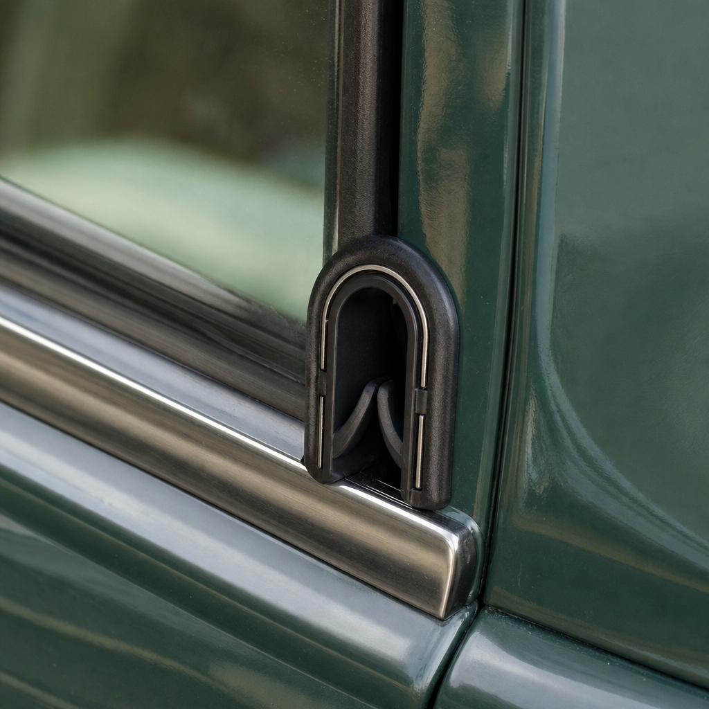 Edge Trim – Fits Mini (PVC with Metal Insert, Black)