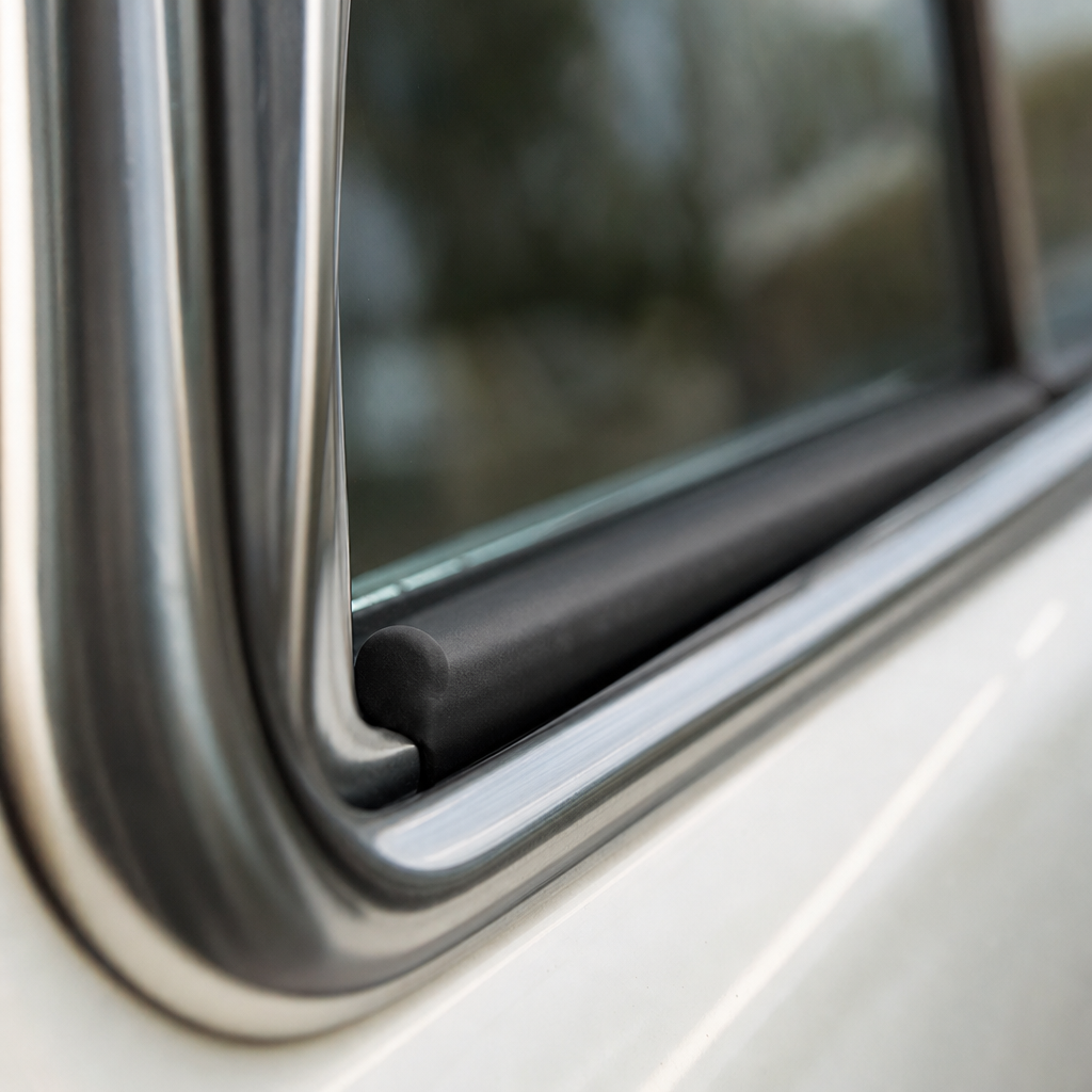 Rubber Extrusion Profile – 25mm EPDM Black Seal