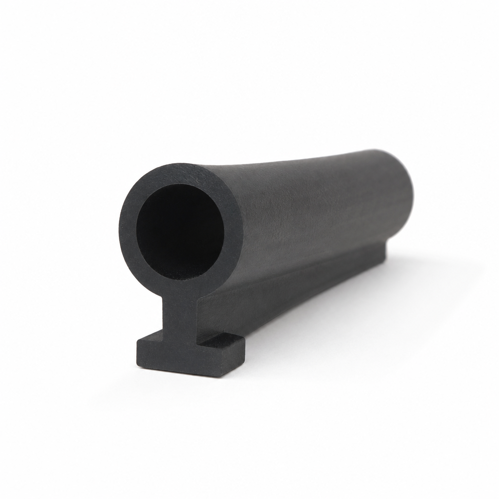 Door Seal – Black EPDM, Keyhole Type (30 Metres)