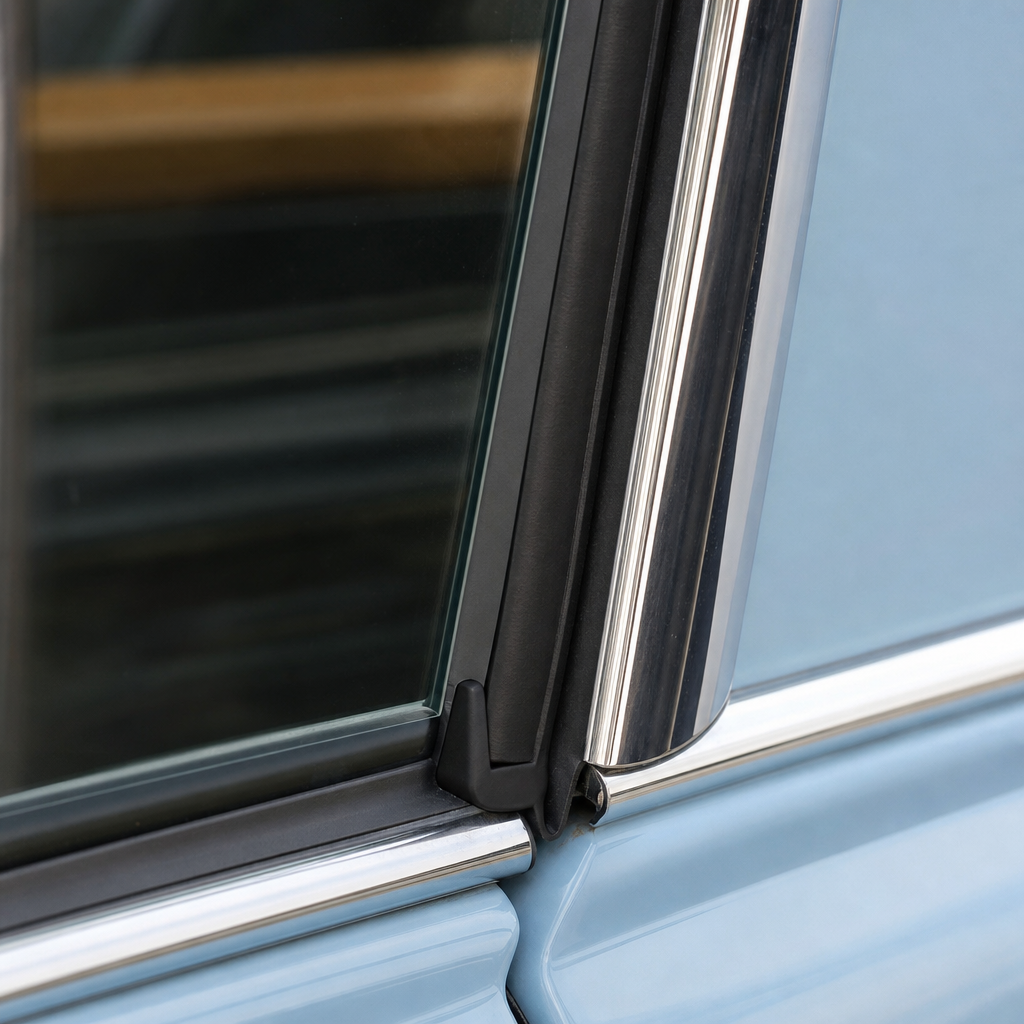 EPDM U Channel – Black Glazing Section (IRS0636EP)