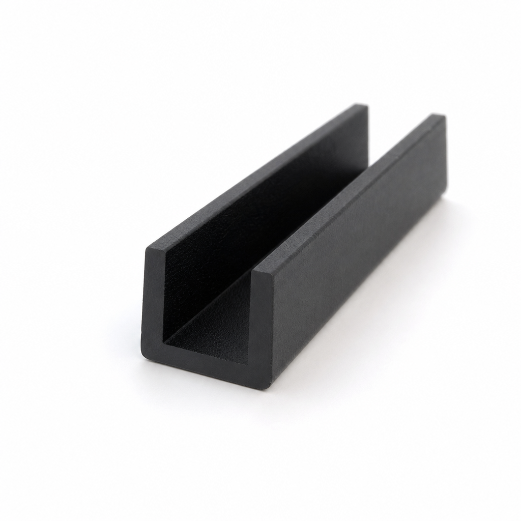 U Channel – Fits 3mm Panel (7mm Wide x 15mm Deep)
