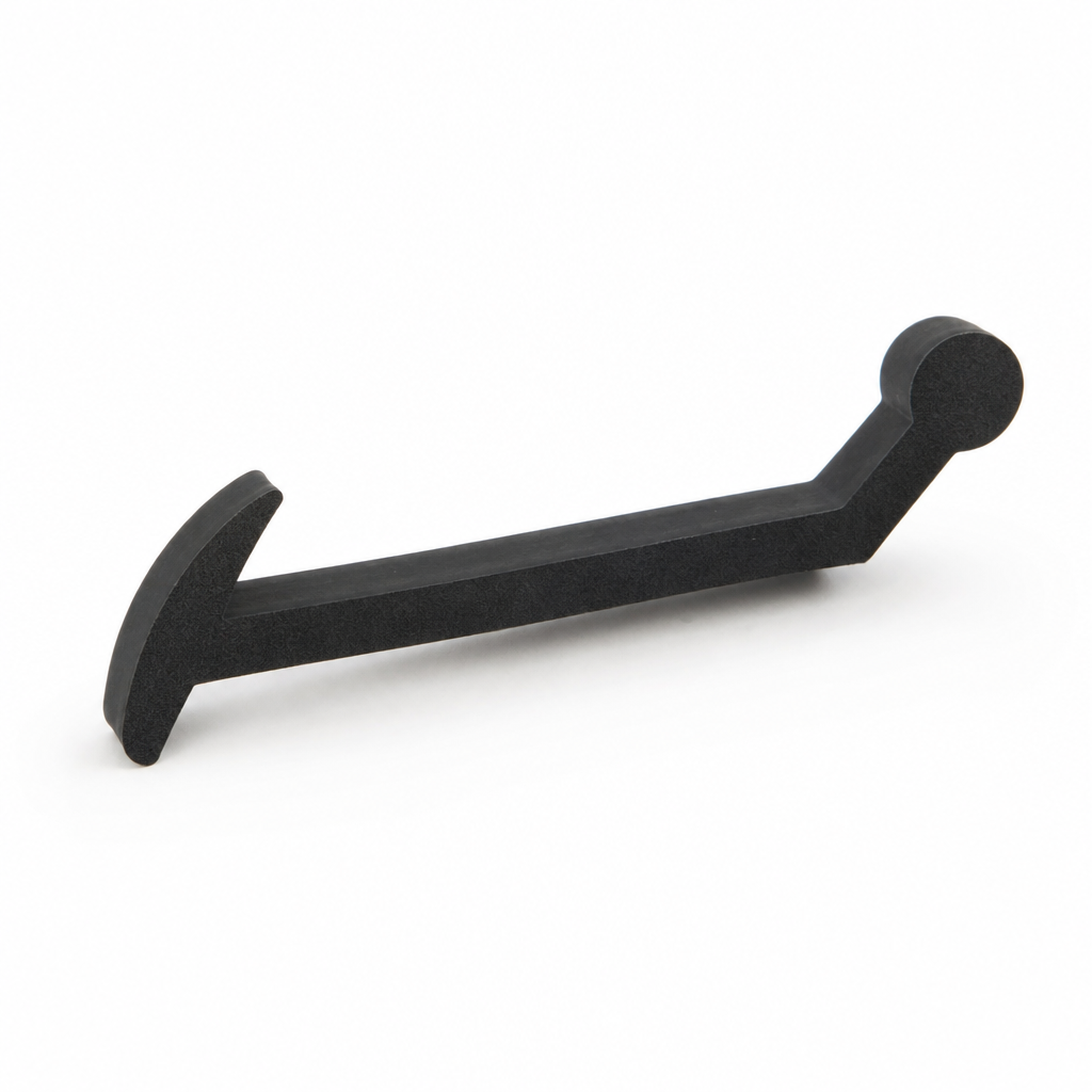 Neoprene Piping – 3.96M Length, Black Rubber Extrusion