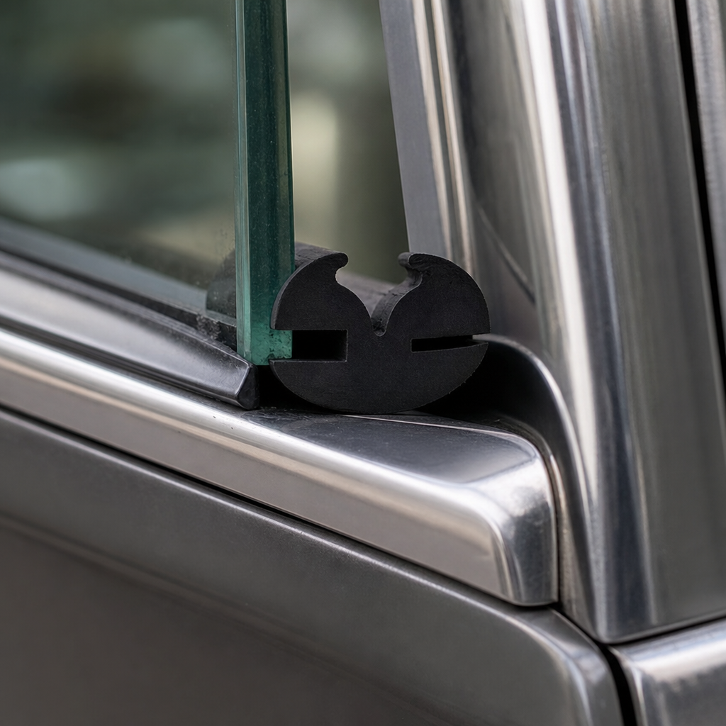Weatherstrip – Fits 4.75-6mm Glass & 1.2-1.6mm Panel