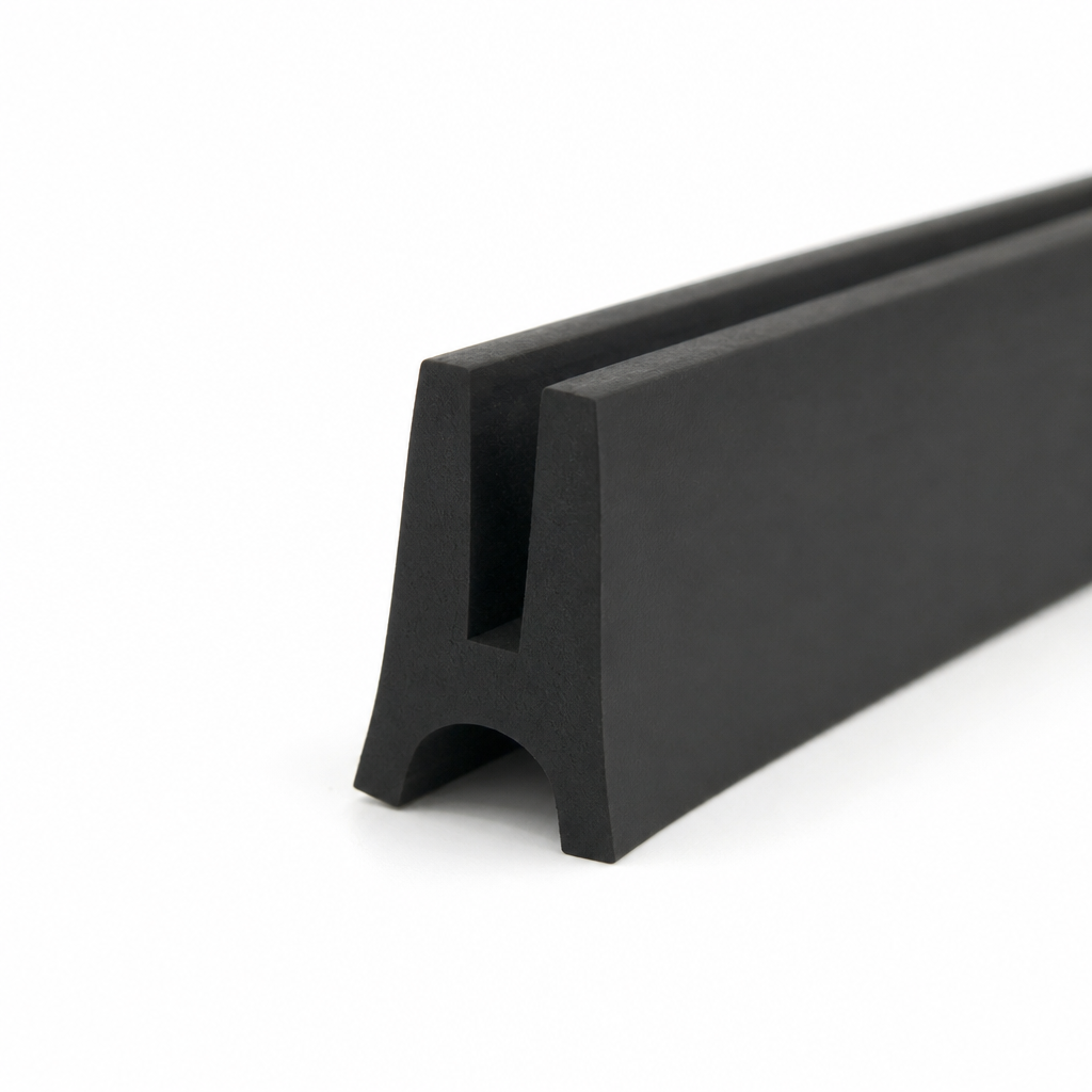 Neoprene H Section – Fits 1.6mm Panels (8mm x 13mm)