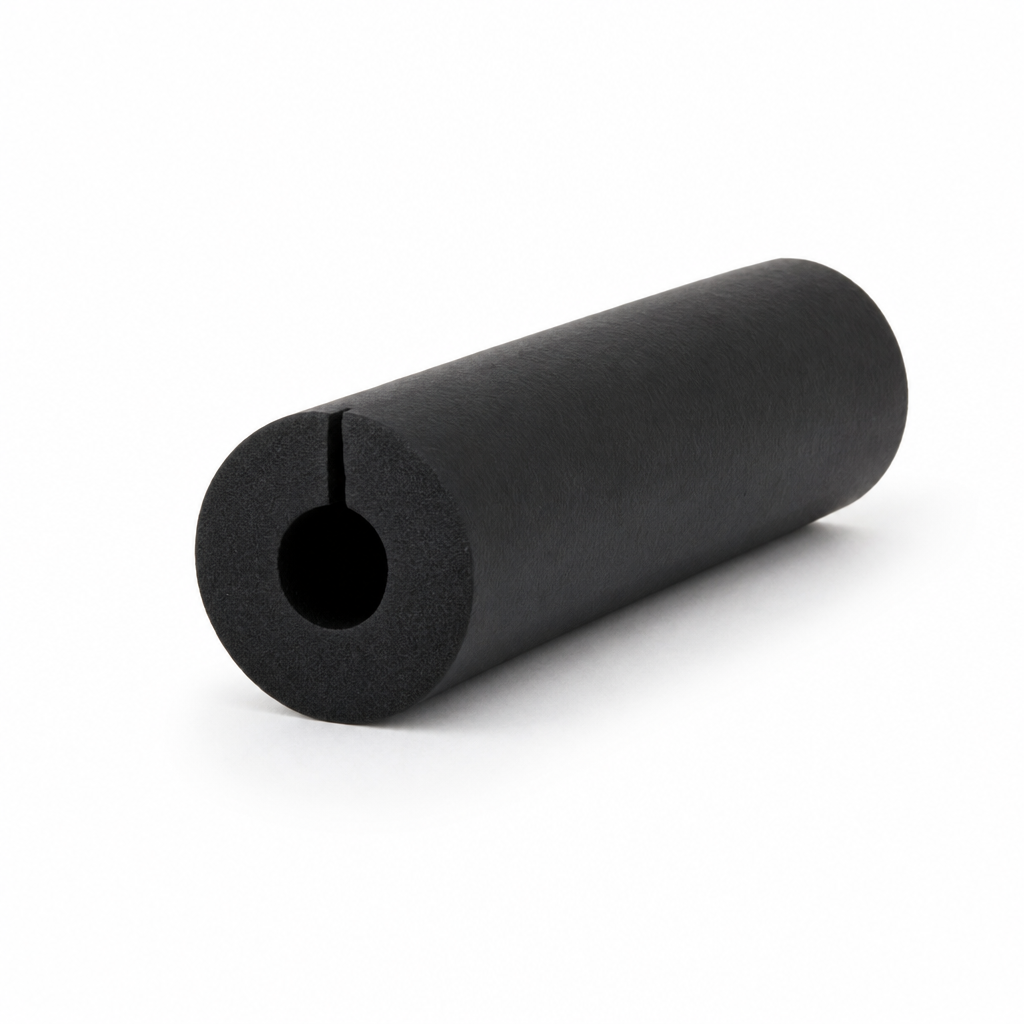 Neoprene Slit Round Channel – 2mm Internal Diameter, 6mm OD