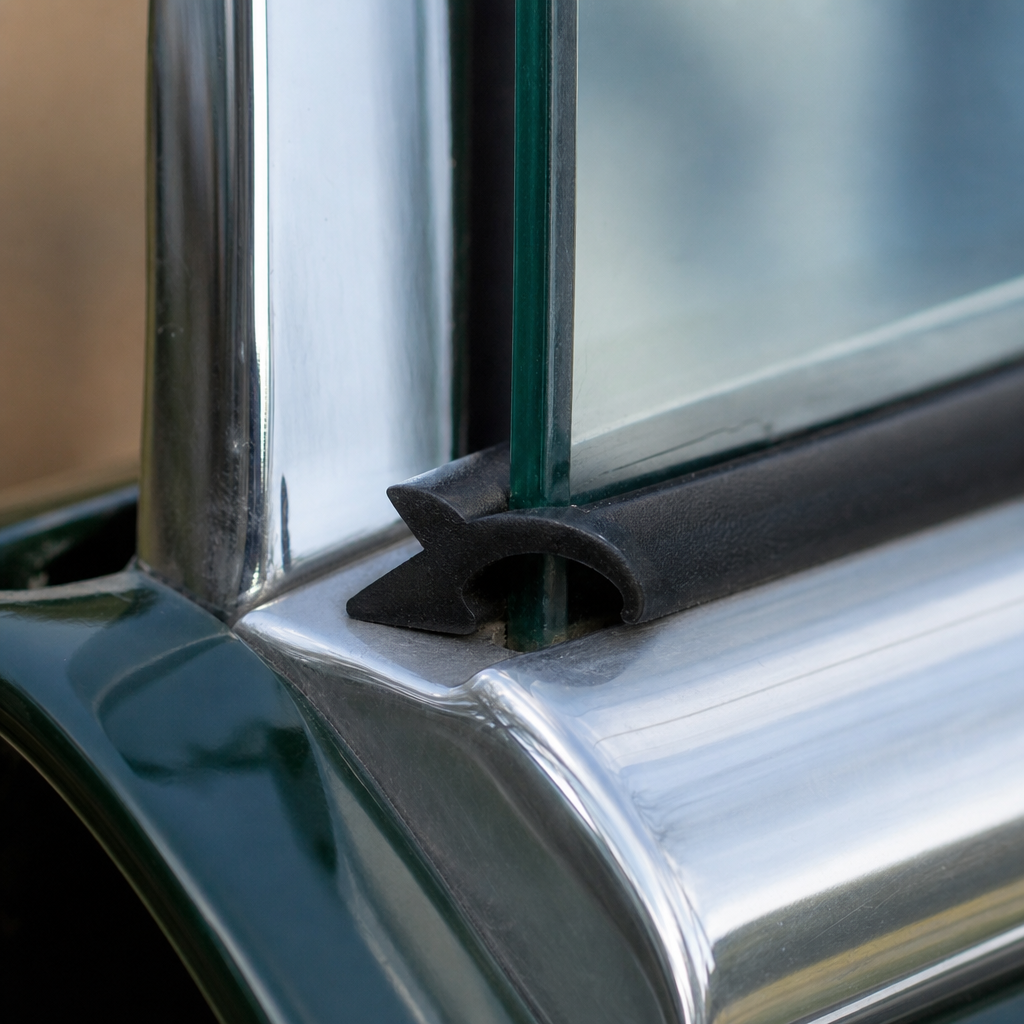 Door Glass Outer Waist Seal – Fits Jaguar XJ6 & XJ12